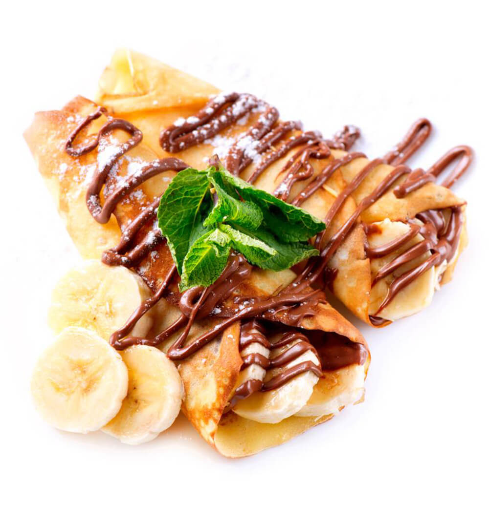 Crepe Pisang Cokelat