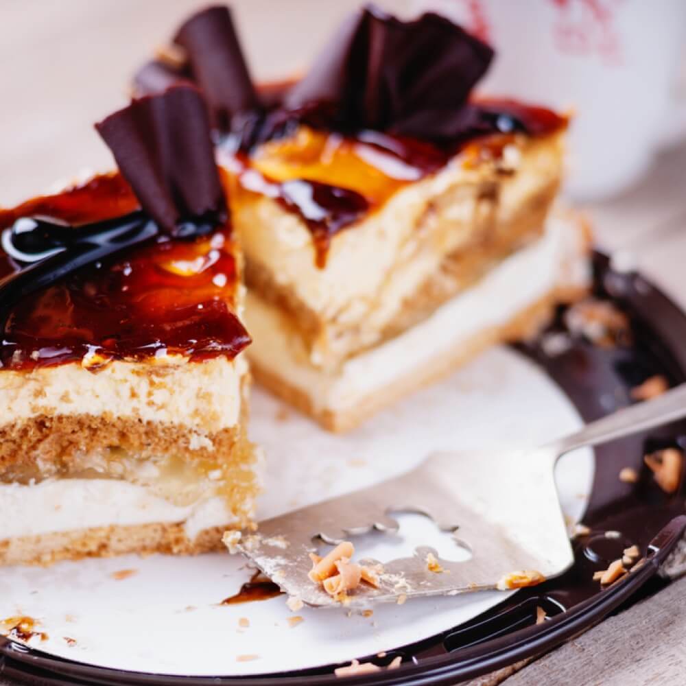 Kue Lapis Karamel