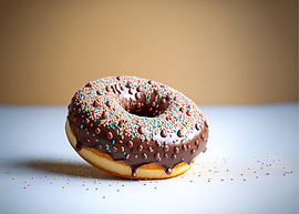 Donat cokelat
