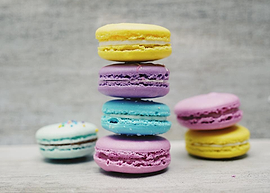 Macaron warna-warni