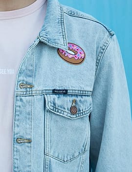 Jaket Denim Biru