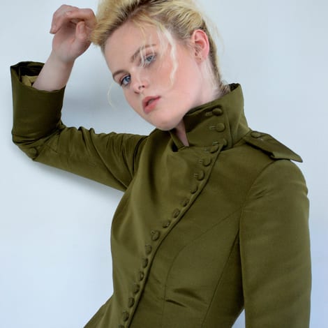 Jaket Militer Olive