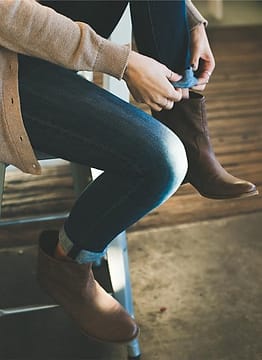 Sepatu Bot Kulit Cokelat