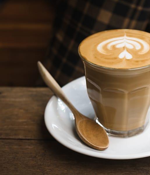 Latte dengan latte art