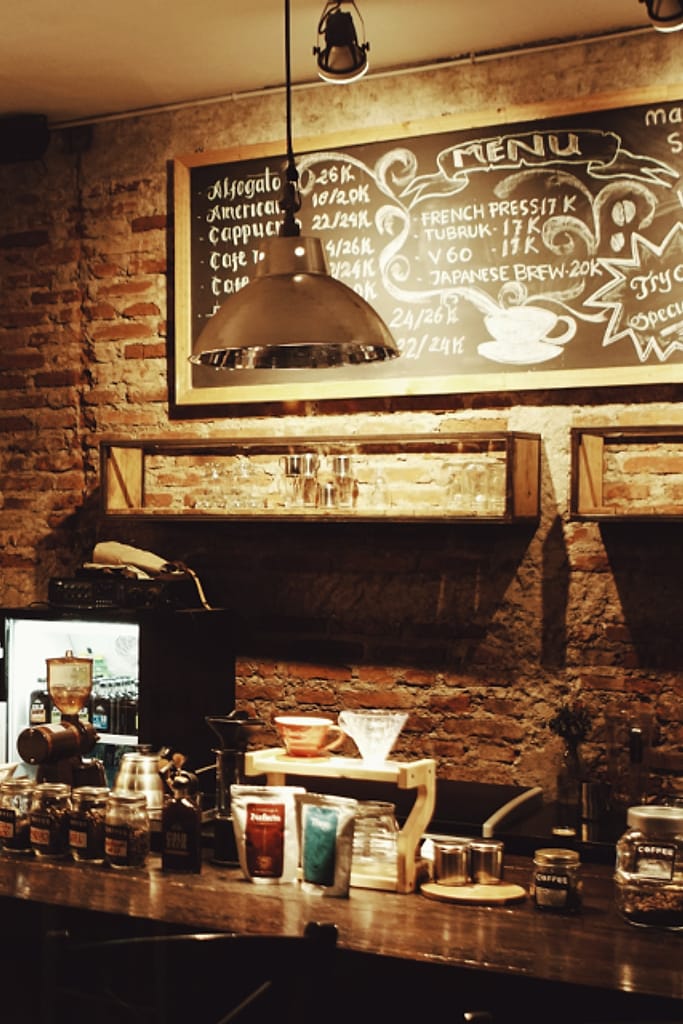 Barista Pouring Coffee