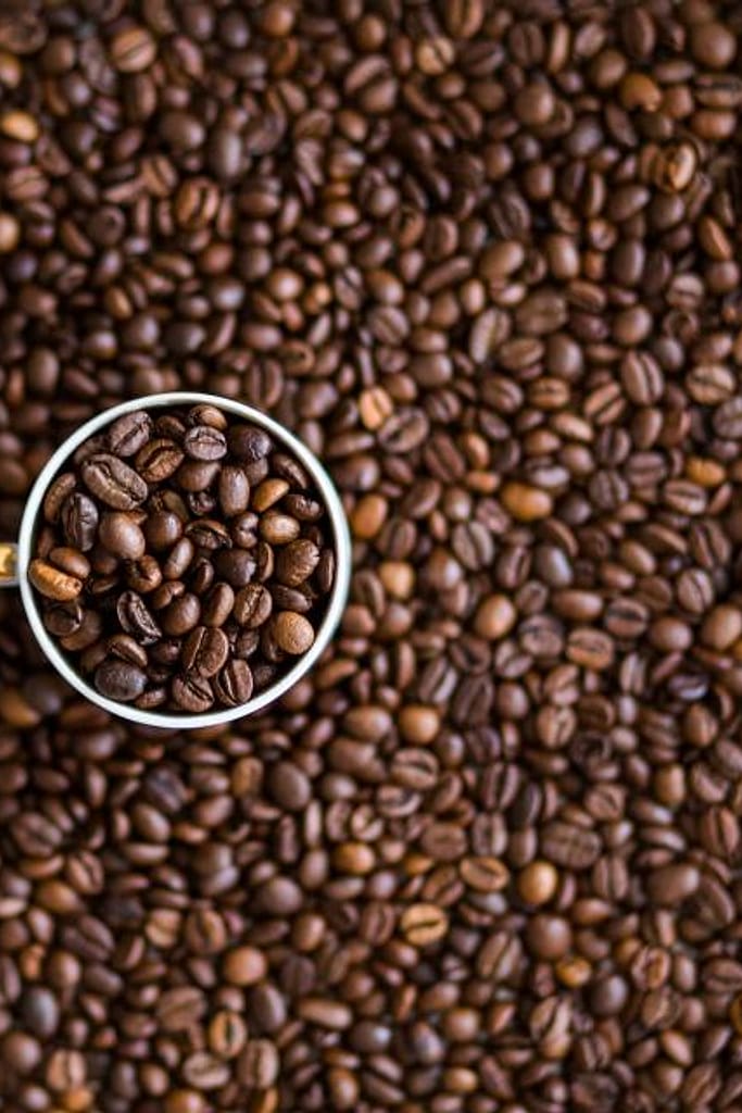 Biji kopi sangrai