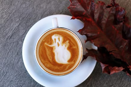 Fresh Coffee with Cinnamon