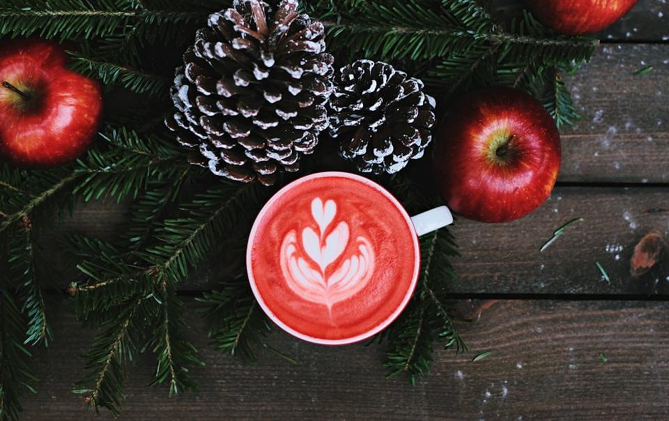 Fresh Coffee with Cinnamon
