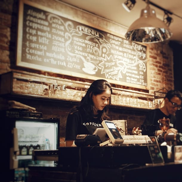 Elegant Coffee Shop