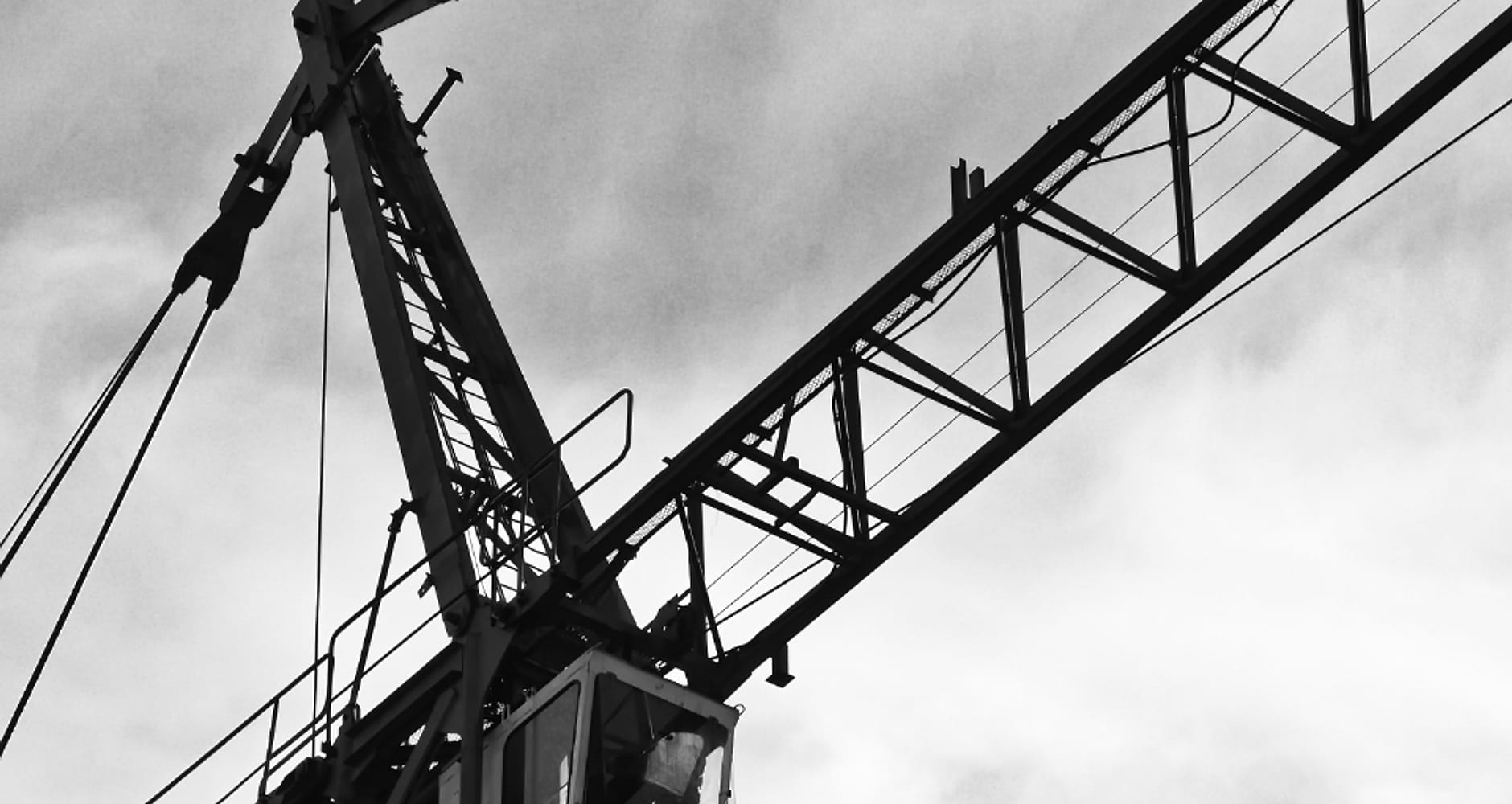 Crane proyek konstruksi
