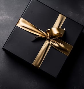 Kotak Hadiah Hitam