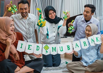 Halal Bihalal Jamaah Usai Idulfitri