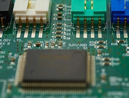 Papan sirkuit panel kontrol elektronik