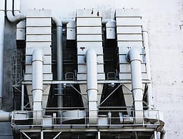 Unit penyaring debu pada silo
