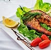Salmon panggang lemon