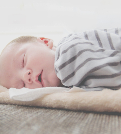 Bayi tidur nyenyak