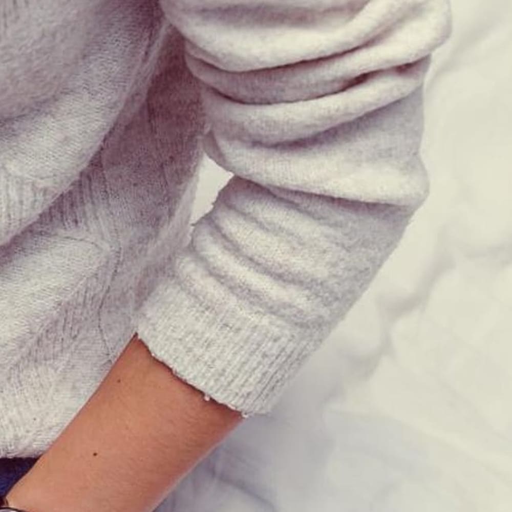 Sweter Rajut Krem